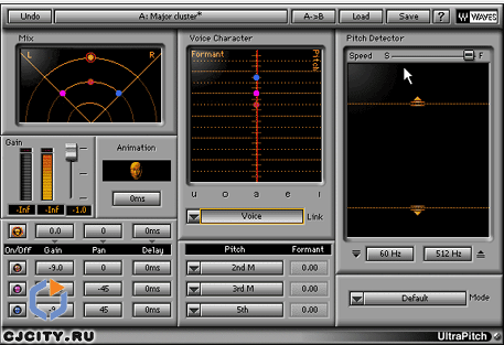 Рисунок 5. Waves Ultrapitch