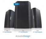 Три новые акустические системы AcousticDesign™ от QSC!