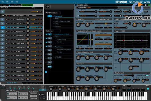 Motif XS Editor