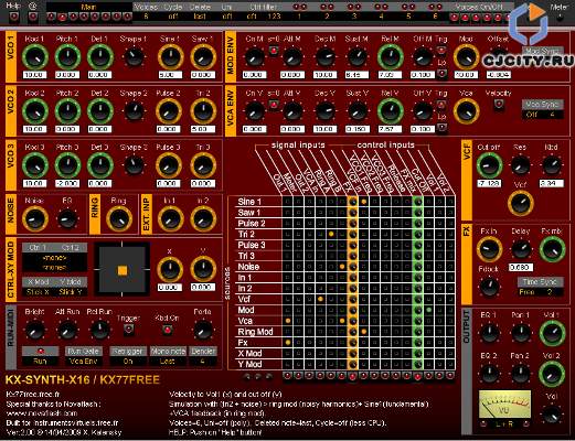 KX-Synth-X16
