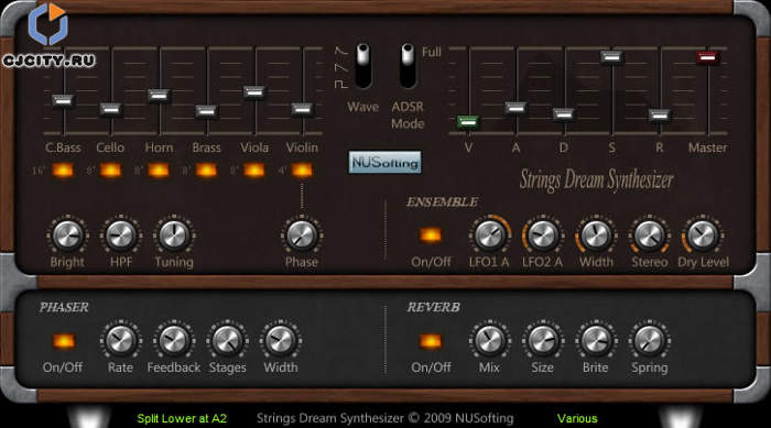 Strings Dream Synthesizer