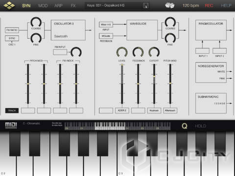    iPad VirSyn Tera Synth