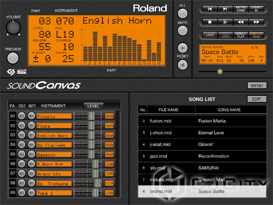 Roland Sound Canvas  iOS