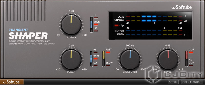  Softube Transient Shaper
