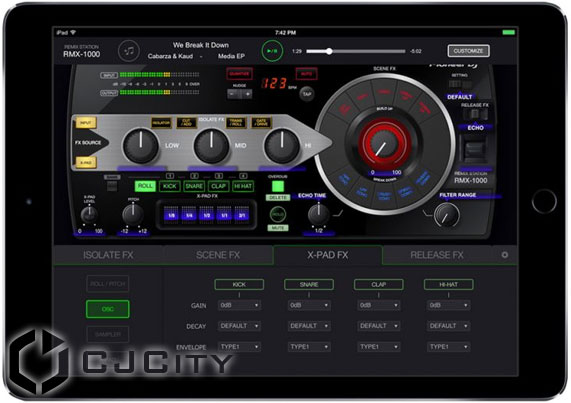 Pioneer RMX-1000  iPad
