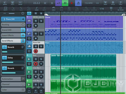Cubasis  iPad