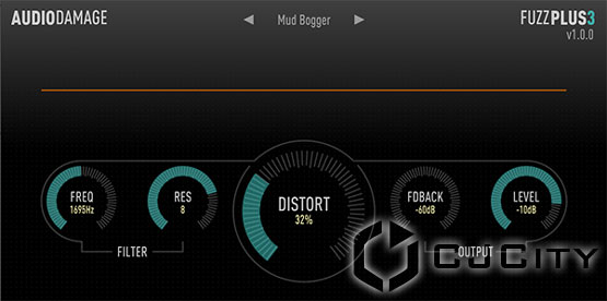 Audio Damage FuzzPlus 3  OSX