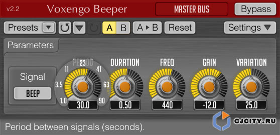 Скачать Voxengo Beeper
