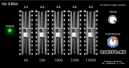 Скачать Sir Elliot Five Band Graphic Equaliser