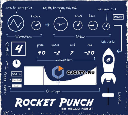 Скачать Hello Robot Rocket Punch