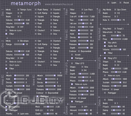 Скачать de la Mancha Metamorph