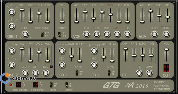 Скачать GTG Synths NR2010